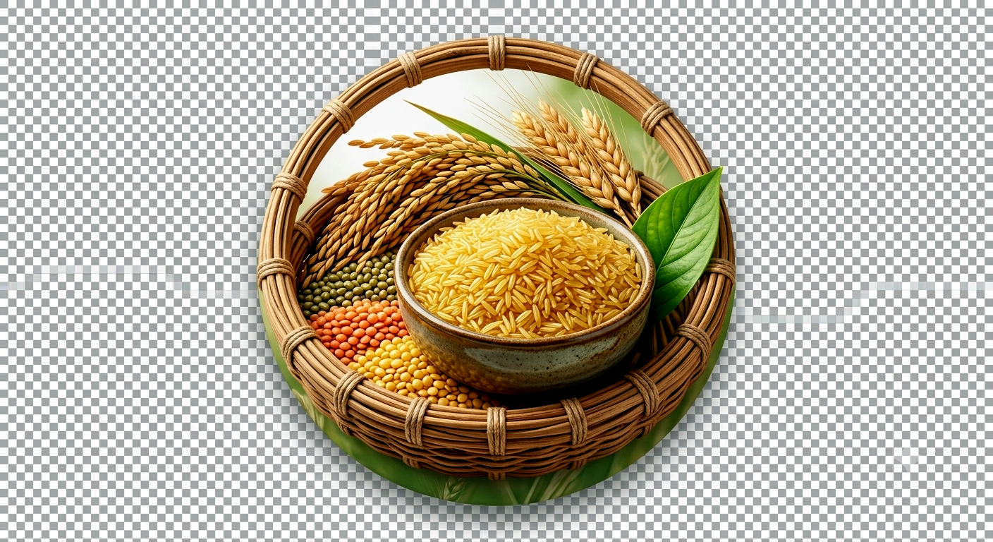 চাল, ডাল ও শস্য